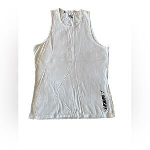 Gymshark White Tank Top